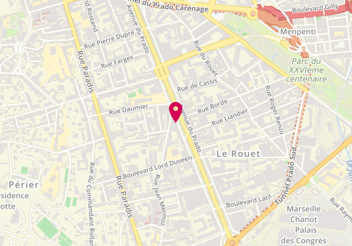Plan de 3D Sud, 180 Avenue Prado, 13008 Marseille