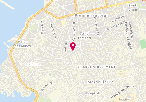 Plan de 3d Lab Hygiene, 246 Rue Endoume, 13007 Marseille