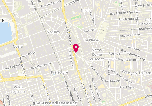 Plan de ADAM, 131 Rue d'Aubagne, 13006 Marseille