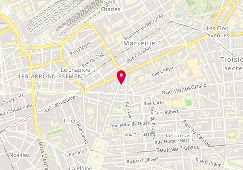 Plan de Antipesti, 13 Rue Saint-Savournin, 13005 Marseille
