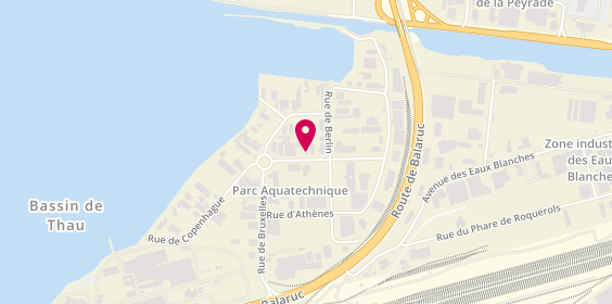 Plan de Tns Sud, parc Aquatechnique
9 Rue de Rome, 34200 Sète