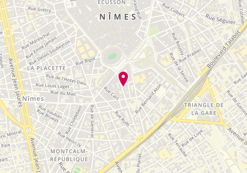Plan de A3Dh, 11 Rue de la Cité Foulc, 30000 Nîmes