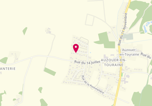 Plan de Ag 4D, 12 Rue du hameau des Chénes, 37110 Auzouer-en-Touraine