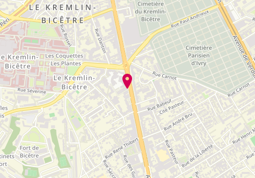 Plan de 3D - Extermination Nuisibles, 120 Avenue Fontainebleau, 94270 Le Kremlin-Bicêtre