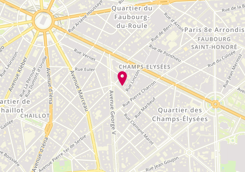 Plan de Agence Digital Me, 60 Rue François 1er, 75008 Paris