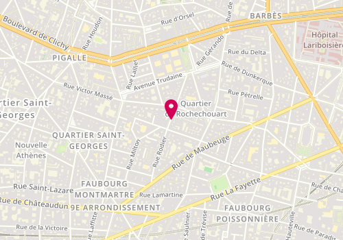 Plan de Deratpro 26, 44 Rue Rodier, 75009 Paris