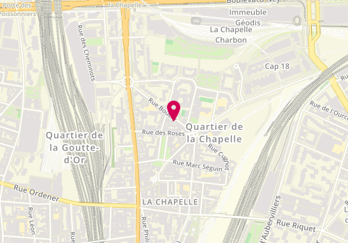 Plan de Acticide, 9 Rue Boucry, 75018 Paris