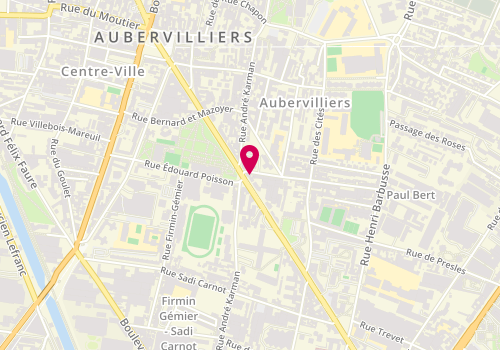 Plan de Ablatte 3D, 47 avenue de la République, 93300 Aubervilliers