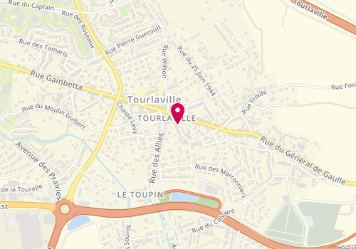 Plan de Avipur, 260 Rue des Noisetiers, 50110 Tourlaville